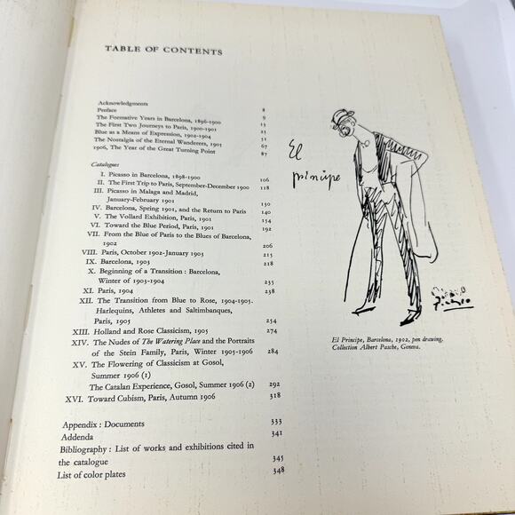 Picasso: The Blue and Rose Periods By Pierre Daix and Georges Boudaille Art Book - Picture 7 of 13